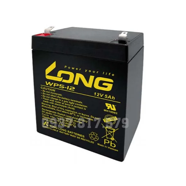 Ắc quy LONG 12V-5Ah WP5-12